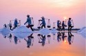 Cánh đồng muối - địa điểm du lịch "mới toanh" ở Bạc Liêu 